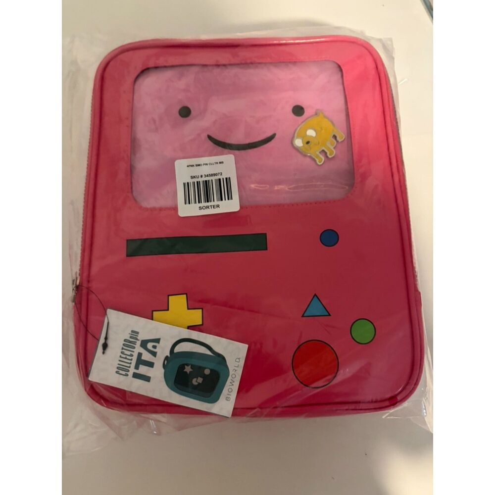 Adventure Time Pink BMO Pin Collector Mini Backpack